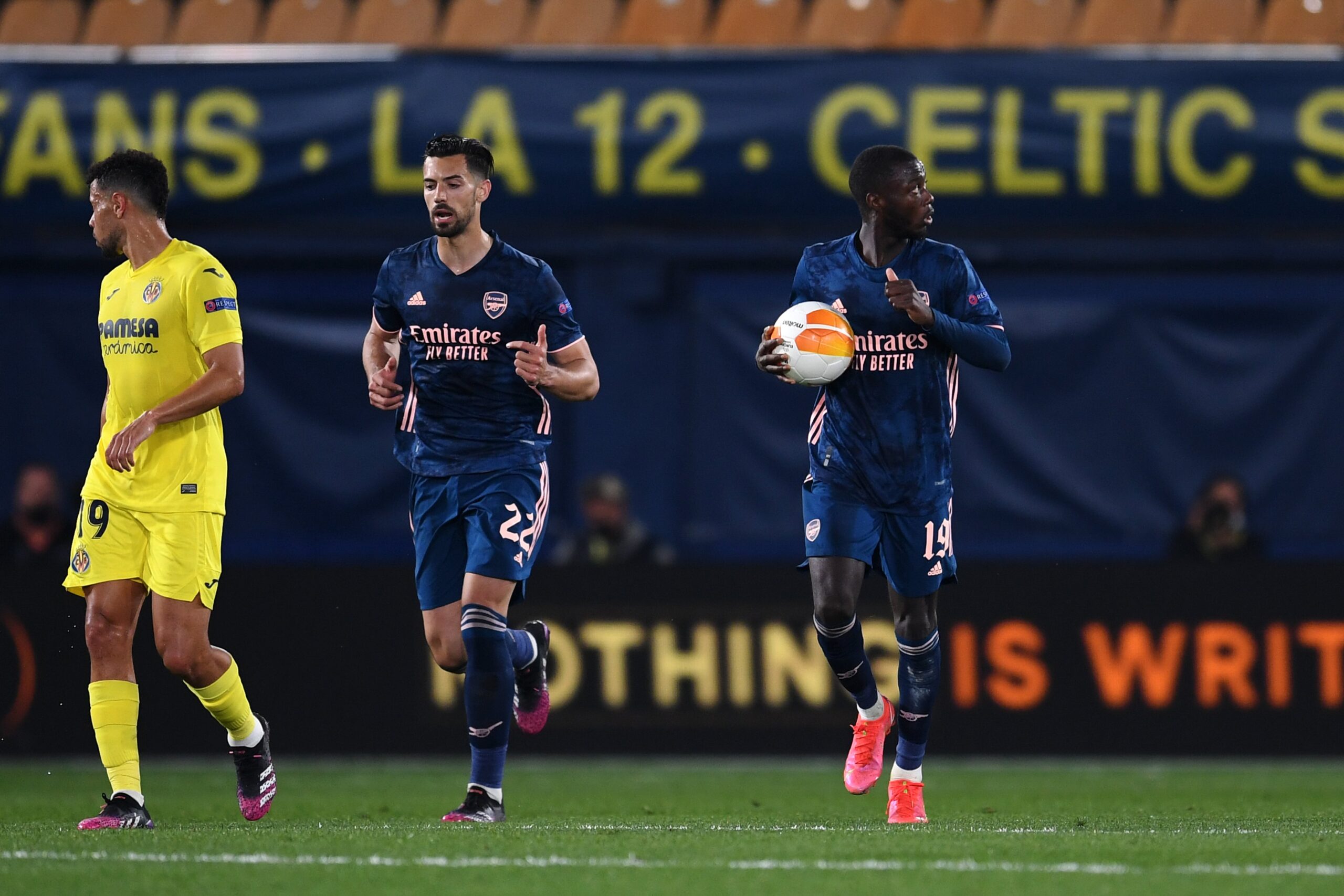 Disappointing night for gunners as they head home with a vital away goal