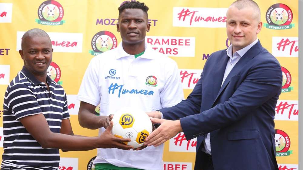 Harambee Stars land Ksh3 million MozzartBet sponsorship deal
