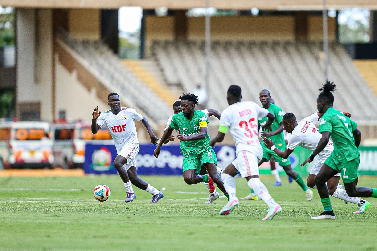 Gor Mahia and Ulinzi Stars Share the Spoils in a Fierce Battle at Kasarani