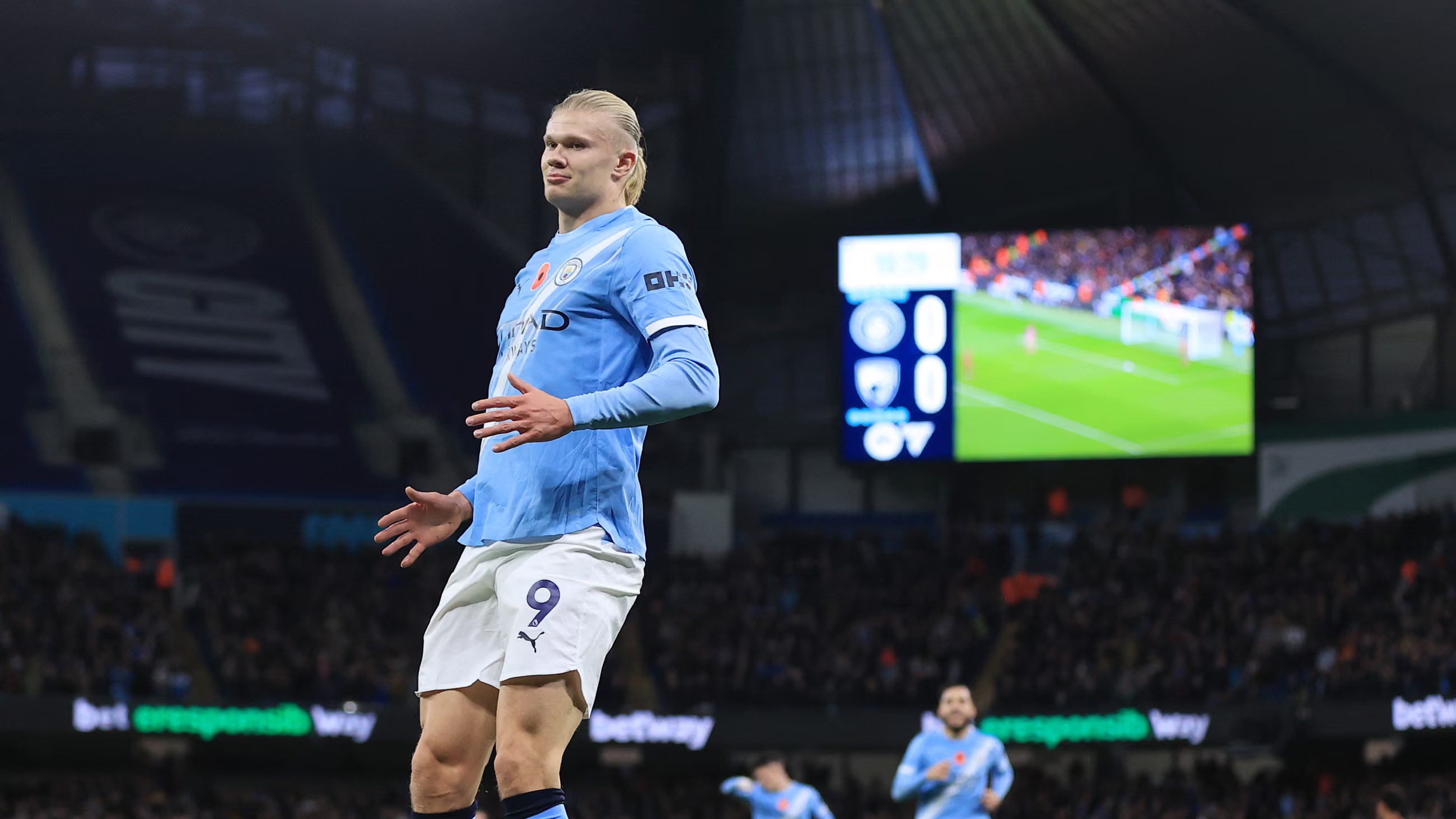 Haaland Double Fires Manchester City Past Bournemouth as West Ham Stun Newcastle