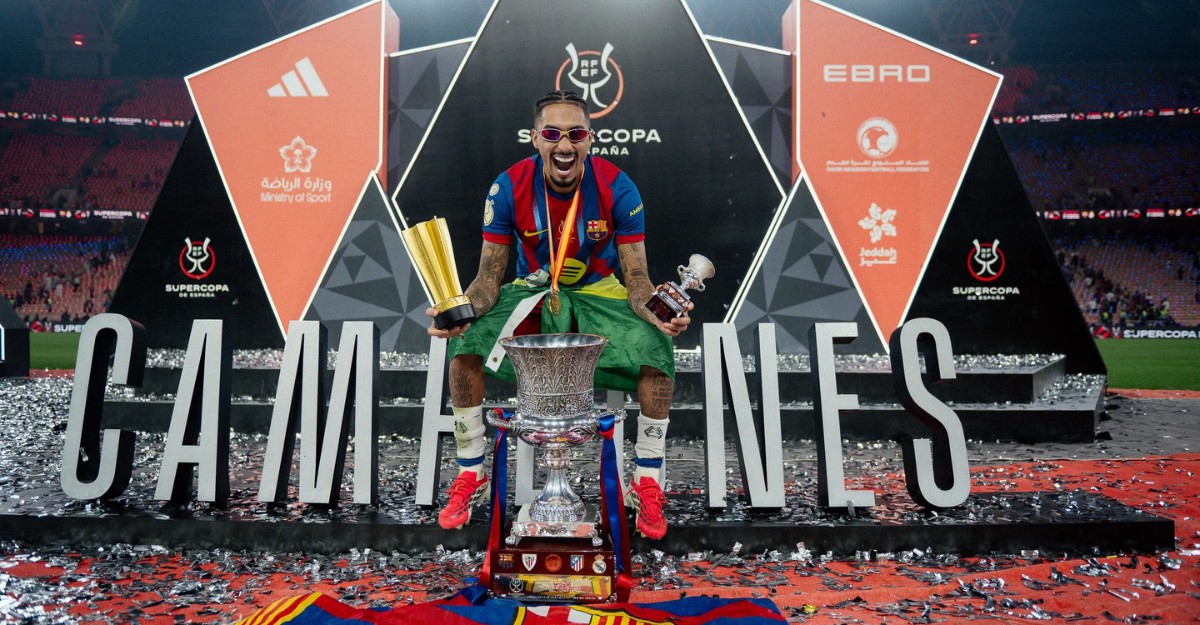 Raphinha Fires Barcelona to Supercopa Glory